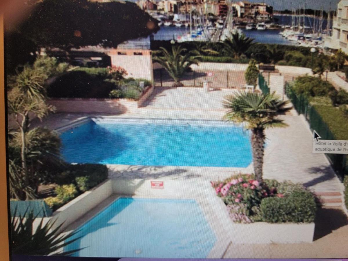 Studio Cap D Agde Vue Port Ngoại thất bức ảnh