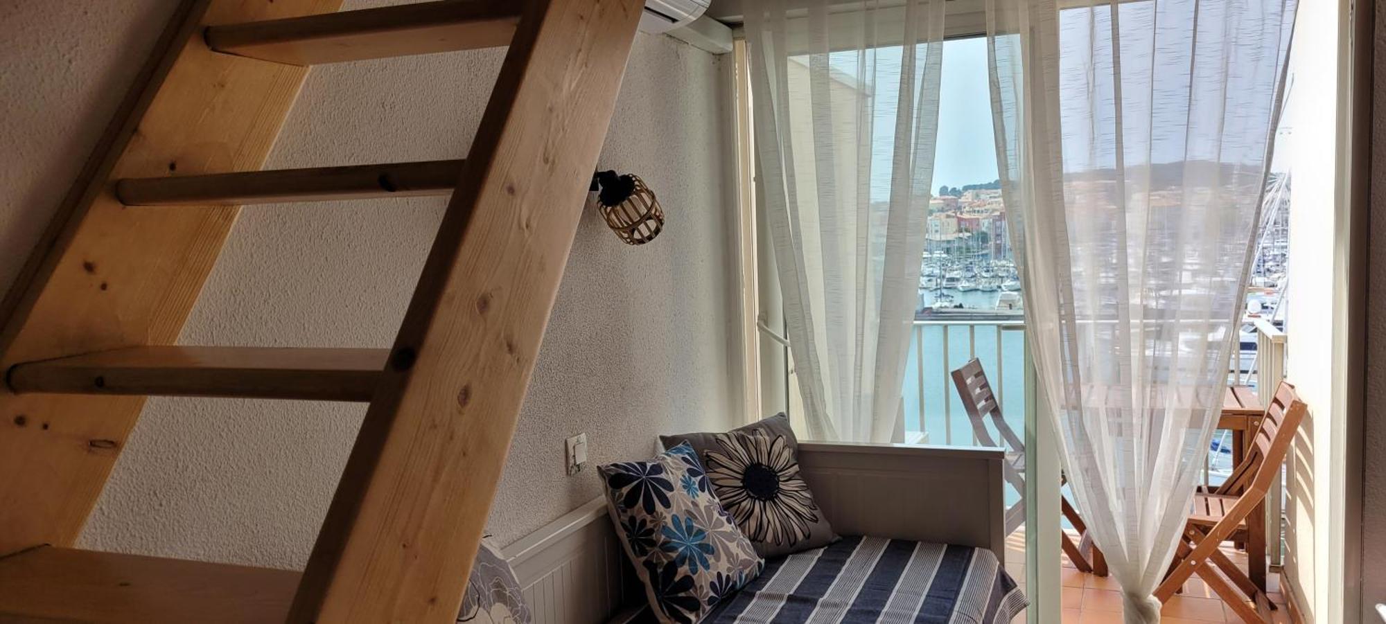 Studio Cap D Agde Vue Port Ngoại thất bức ảnh